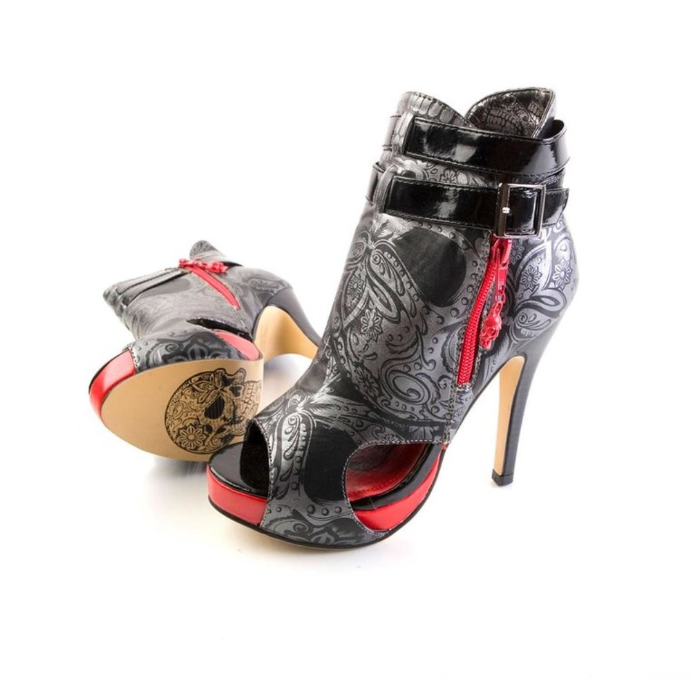 NEW! SWEET SKULL O MINE Bootie by Iron Fist
